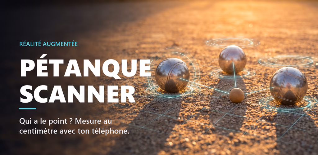 Pétanque Scanner — mesurer le point au centimètre avec son téléphone