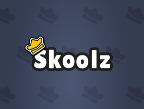 Logo de Skoolz, jeu de quiz scolaire en duel